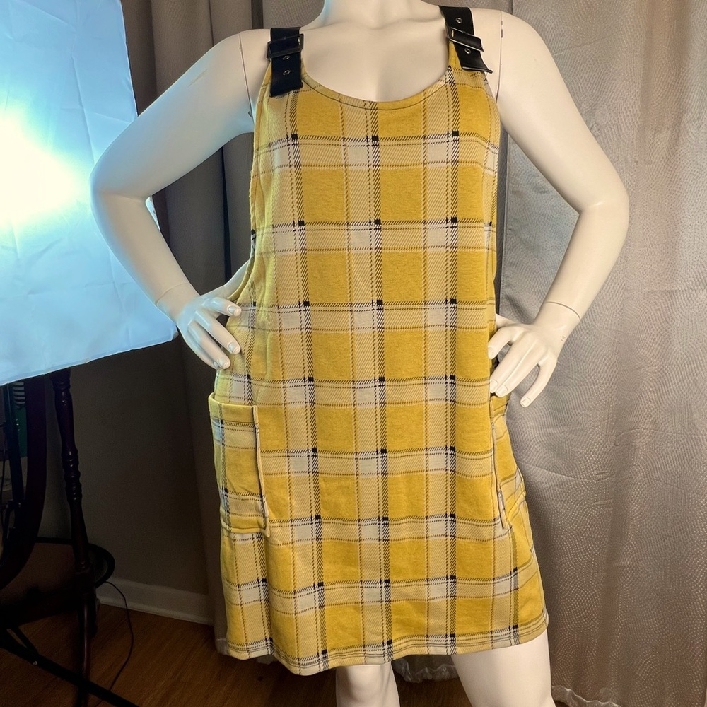 No Boundaries Plaid Vintage style Dress NEW
